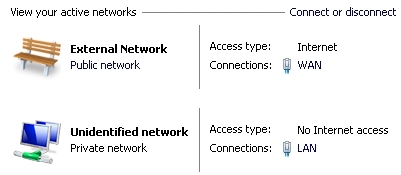 network profile public or private